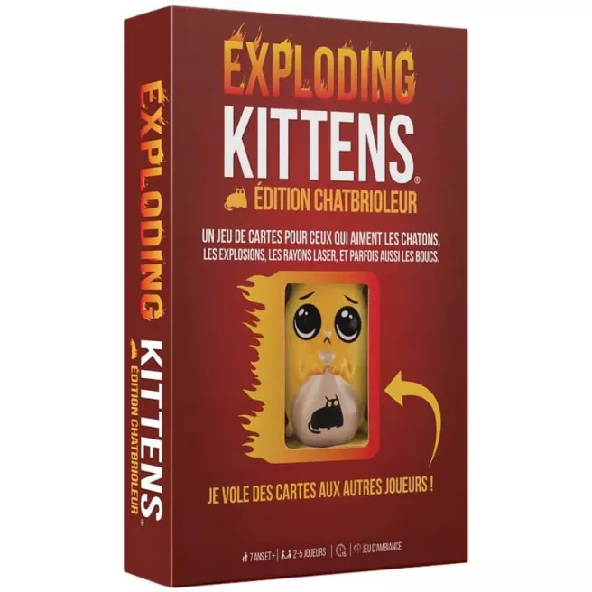 Exploding Kittens - Edition Chatbrioleur