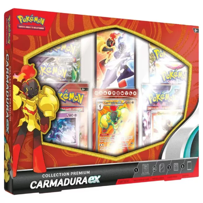 Pokémon: Collection Premium Carmadura‑ex