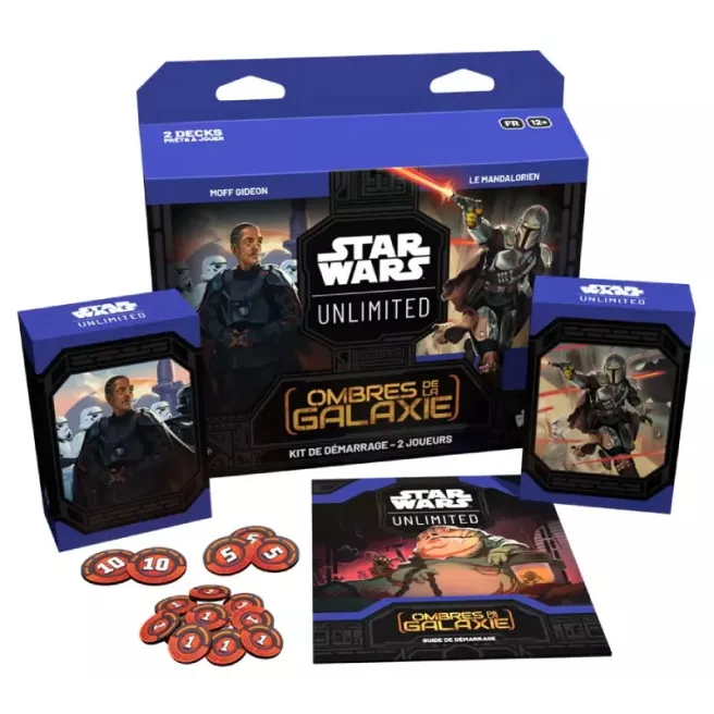 Star Wars Unlimited: Ombres de la Galaxie - Kit de Démarrage 2 joueurs