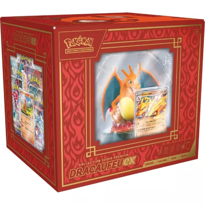 Pokémon - Coffret Super-Premium Dracaufeu-ex