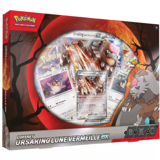 Pokémon - Coffret Ursaking Lune Vermeille ex